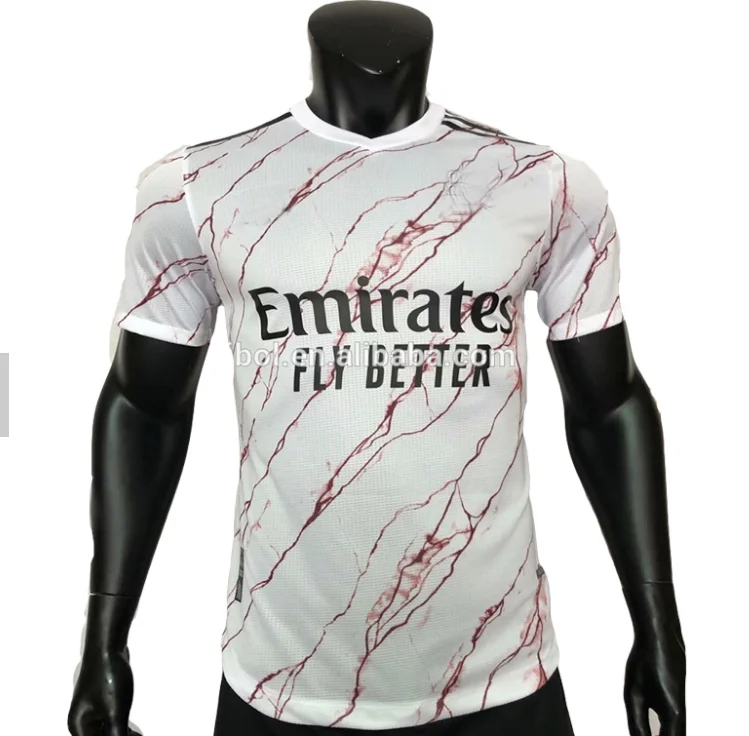 
Thailand soccer 2021 new products sports kits wear madrid football club jersey set england hazard away soccer jersey 