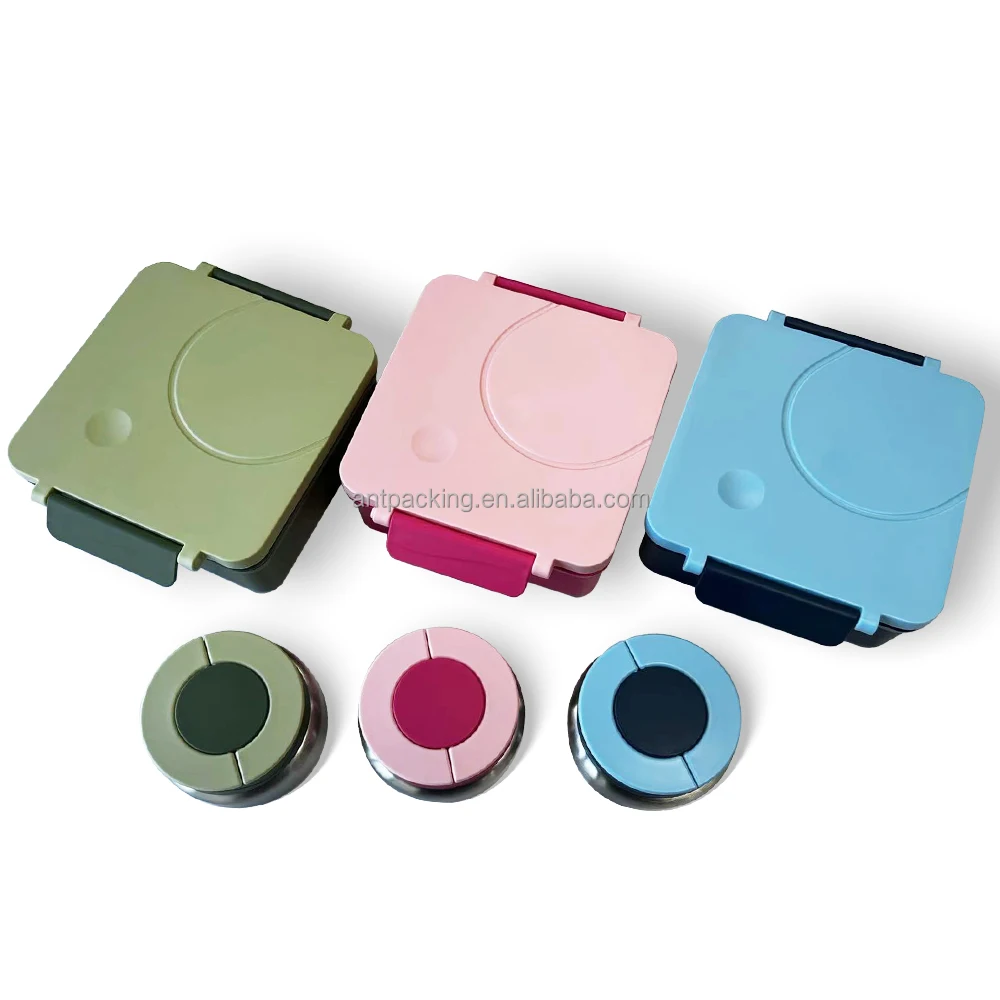 thermal lunch box green 03