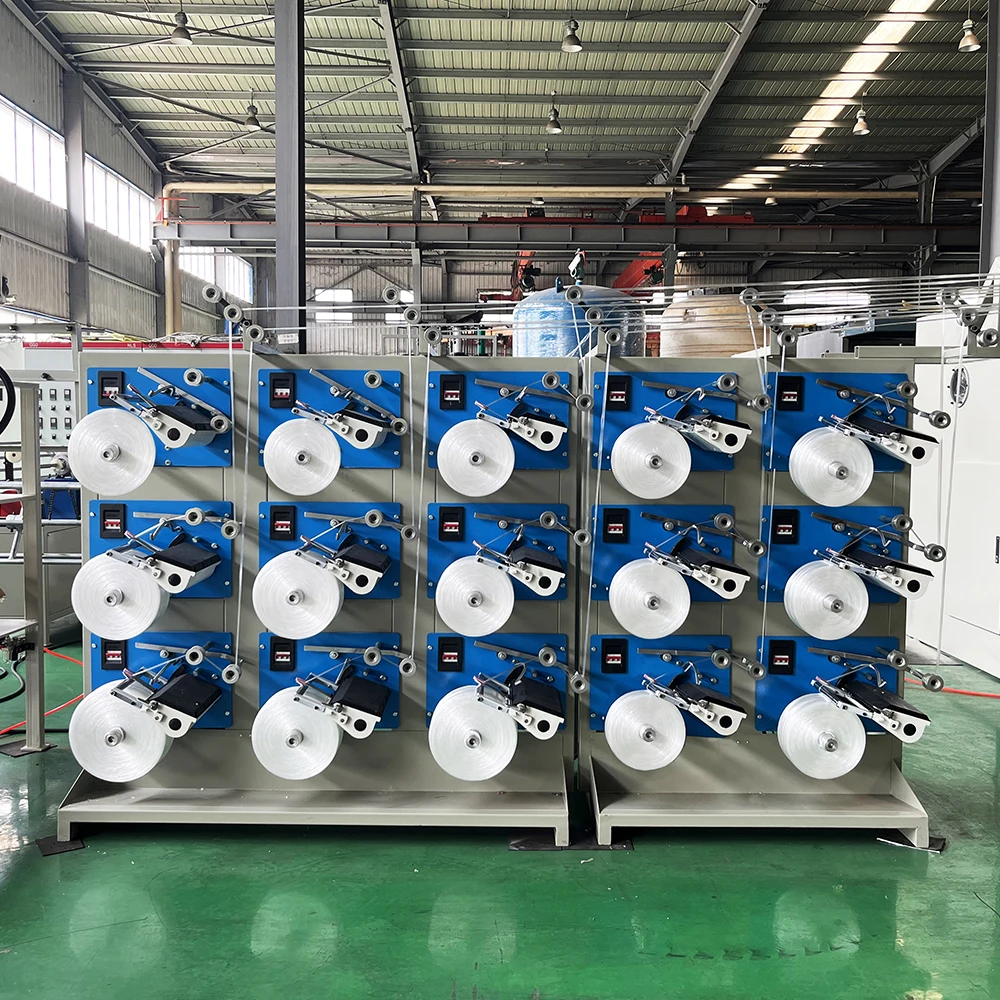 Raffia extruder Polypropylene twine production machine polypropylene extruder line rope maquina para fabricar raffia