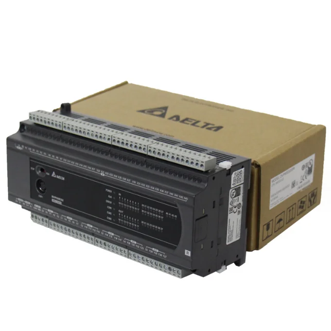 Оригинальный Delta DVP60ES200R/DVP60ES200T/ DVP64ES300R 60-точечный релейный выход программируемый контроллер PLC