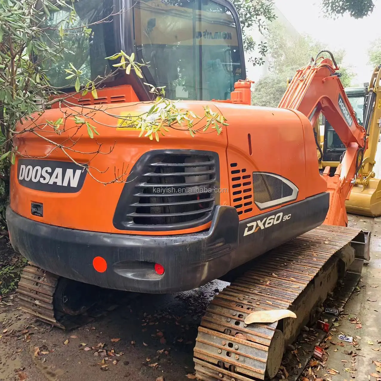 Хорошая цена Южная Корея оригинальный Doosan DH55 DH60 DX60 DX80 DX90 6 тонн 7 8 9 Подержанный мини-экскаватор для продажи