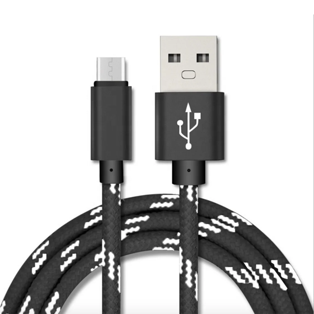 5Ft/1.5M Nylon Braided Phone Charging Cable Data Sync USB cable