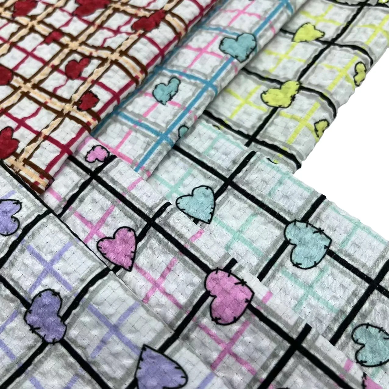 wedding clothing dress shirts for women  bullet  fabric Dongmei  woven fabric 100%polyester mesh hole fabric