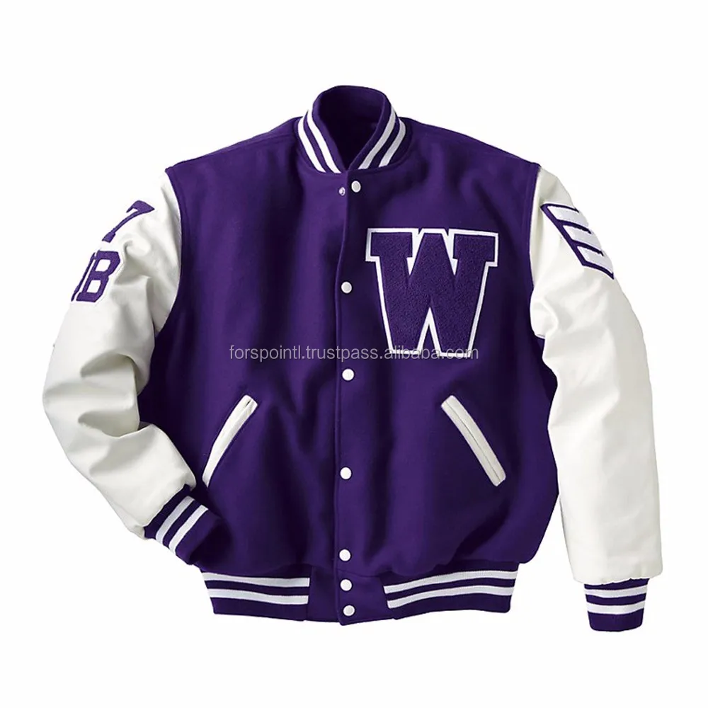 High quality Custom made Varsity Jacket/letterman/baseball jackets