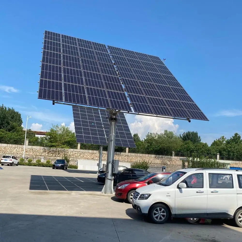 Hot selling 12KW photovoltaic dual axis tracking system efficient power generation made in China
