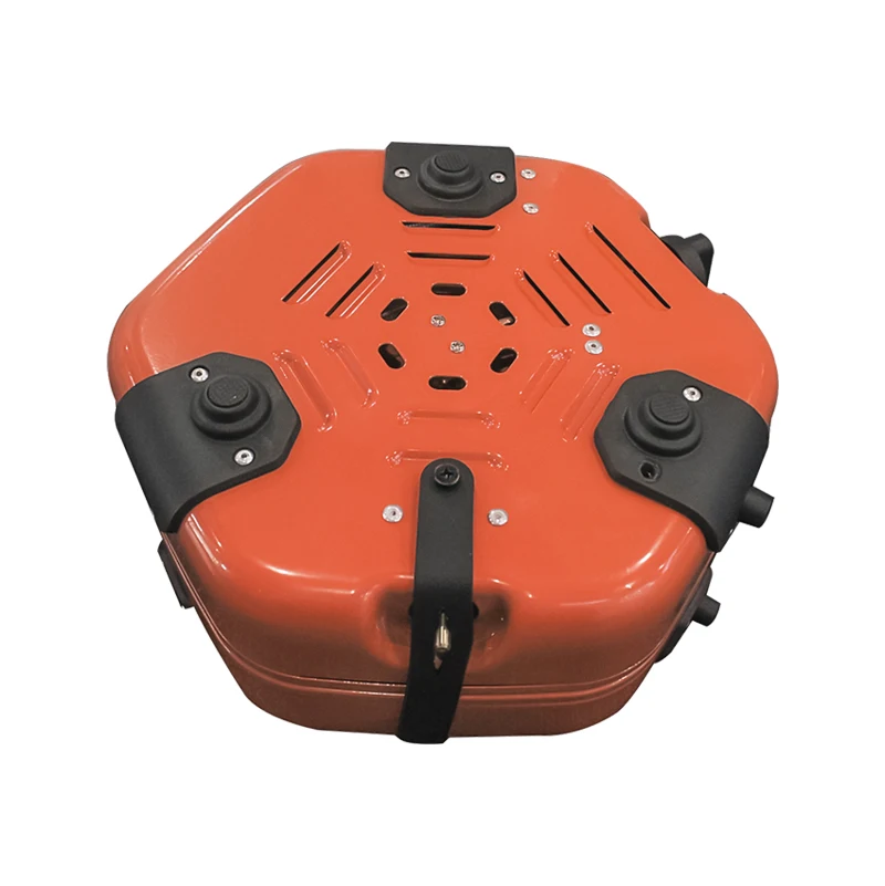 Outdoor Double Burner Camping Stove System Compact Backpacking Cooking Ware Folding Gas Stove