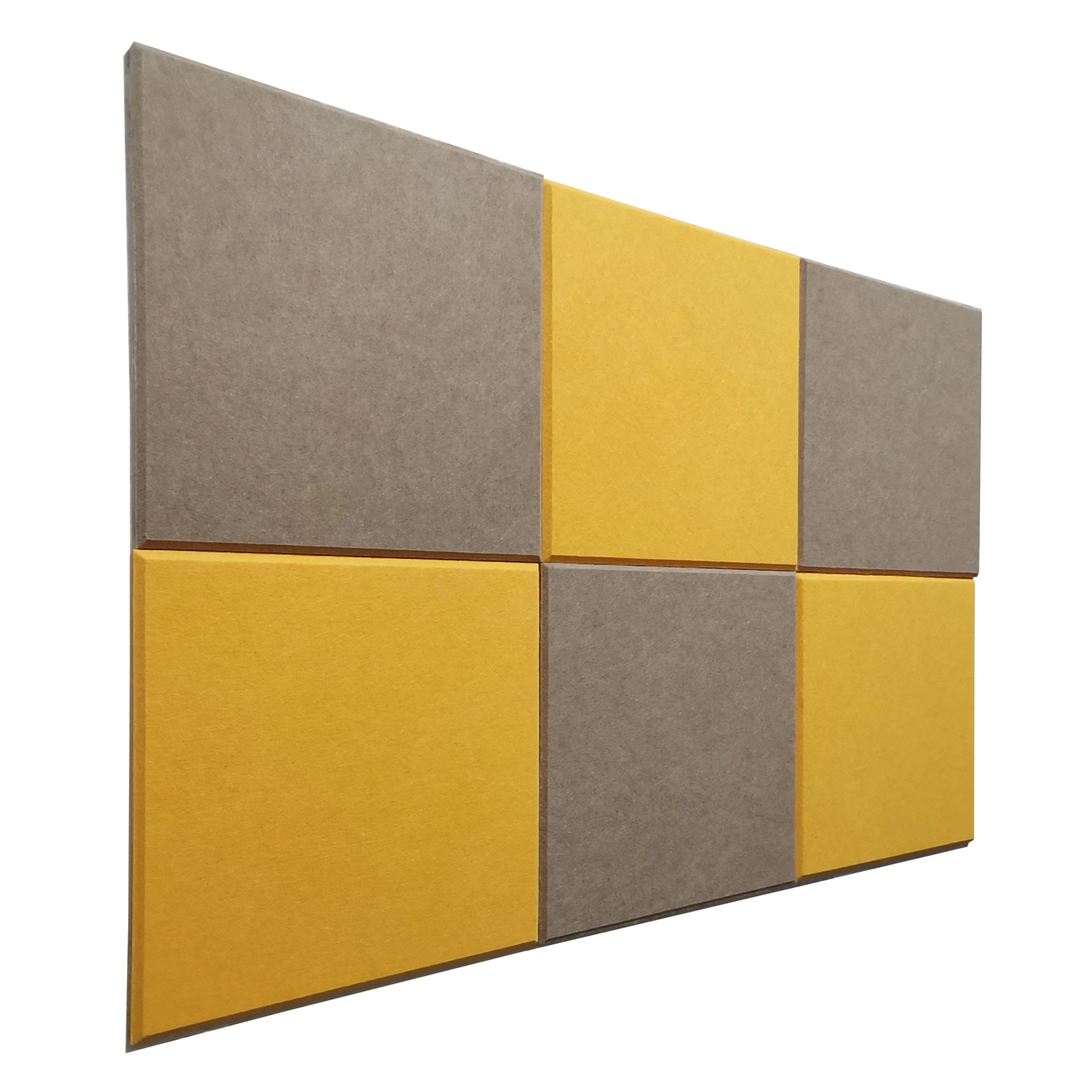 Hot Sale Fire Retardant High Density Soundproofing Polyester Fiber Sound-absorbing Board