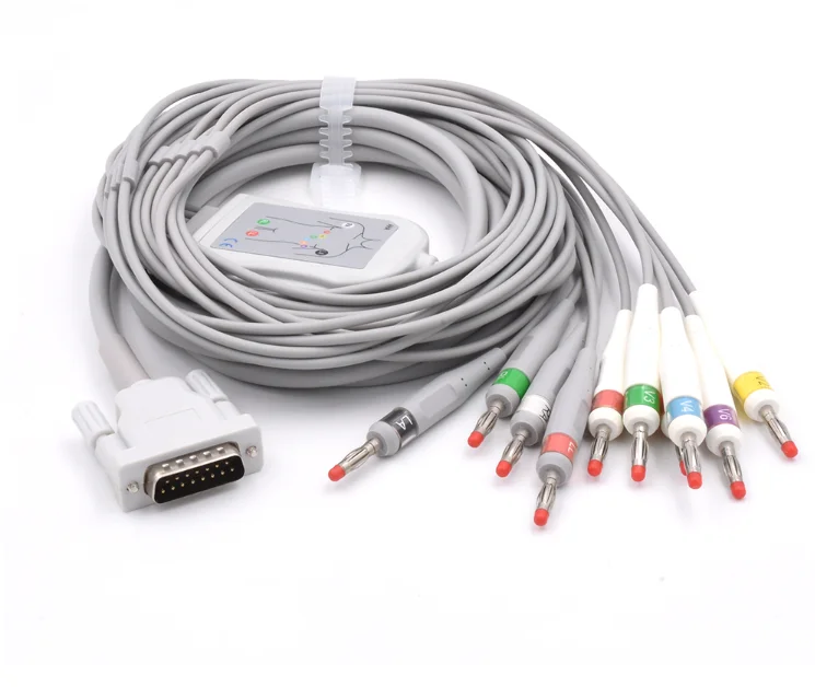 Philli PS M1770A Direct Connect 10-Lead Banana ECG/EKG Medical Consumables Cable