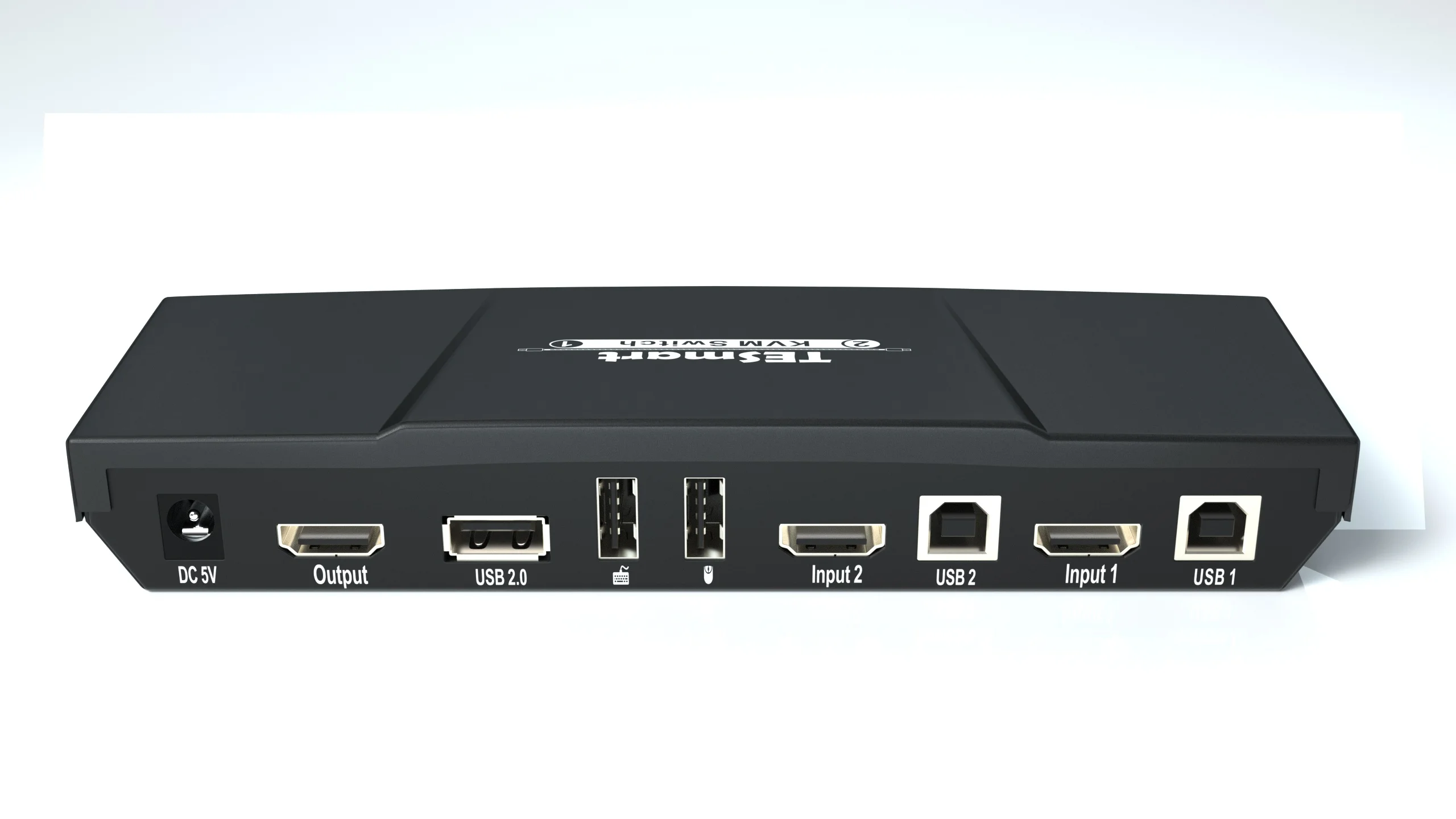 2 Port HDMI KVM Switch RS232 support 4k EDID