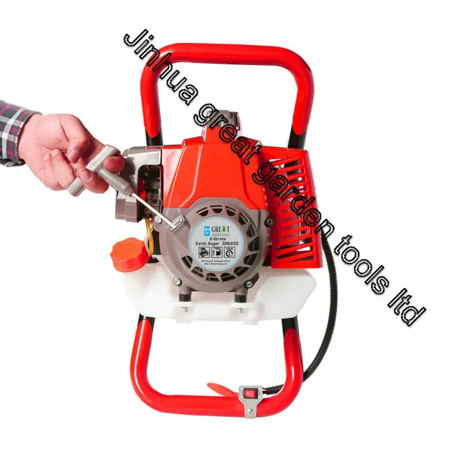 62cc 75cc 85cc auger for earth drilling,gasoline earth auger,earth auger drill used earth augers