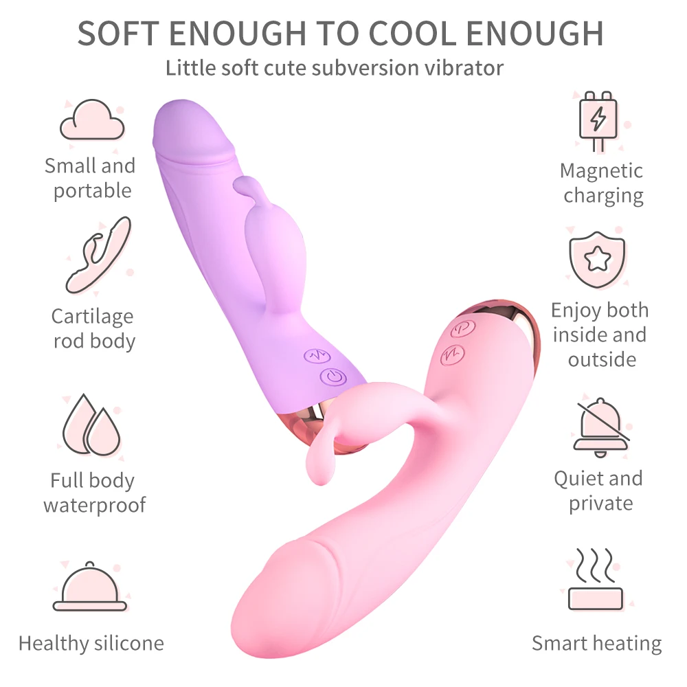  Yeain 10 Speed Vibration Waterproof Silicone Sex Toys Female Masturbation G Spot Rabbit Vibrator for
