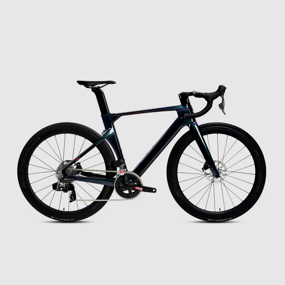 Электронный переключатель R10 карбоновый шоссейный велосипед SRAM RIV eTap AXS гидравлические дисковые тормоза высокомодульная рама карбоновые колеса 28 дюймов