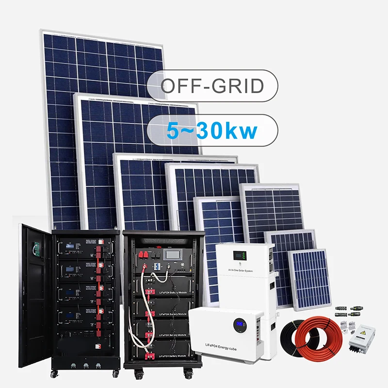 1-6kw br small solar power multi-function home system with solar panels