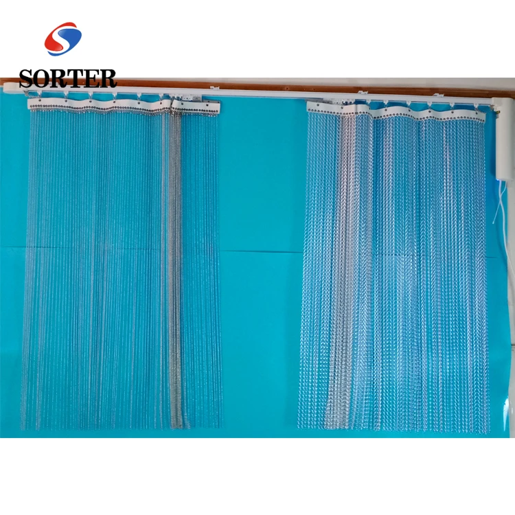 new design factory remote control motor automatic motorized smart metal electric curtain