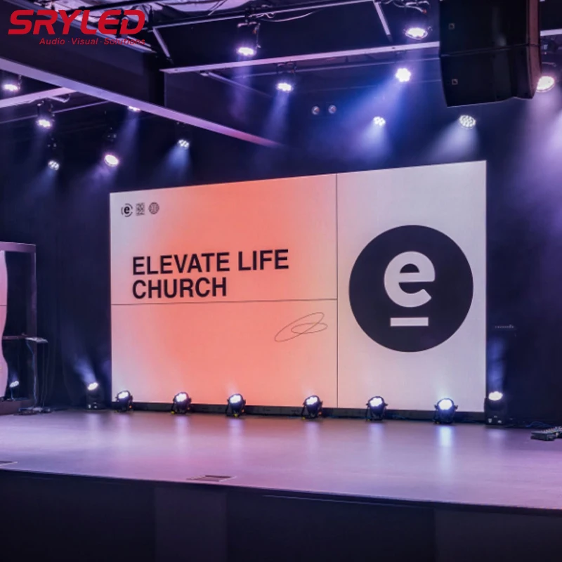 SMD GOB 2.6mm Event Churh Indoor Dustproof LED Module Screen Display Price Anti Collision LED Video Display Wall For Stage Bar