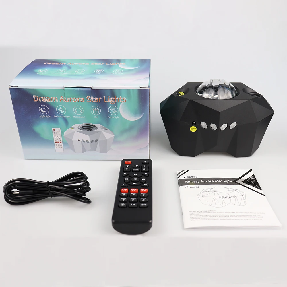 LED starry night light starry sky smallpox twilight projector bluetooth laser light high quality music light