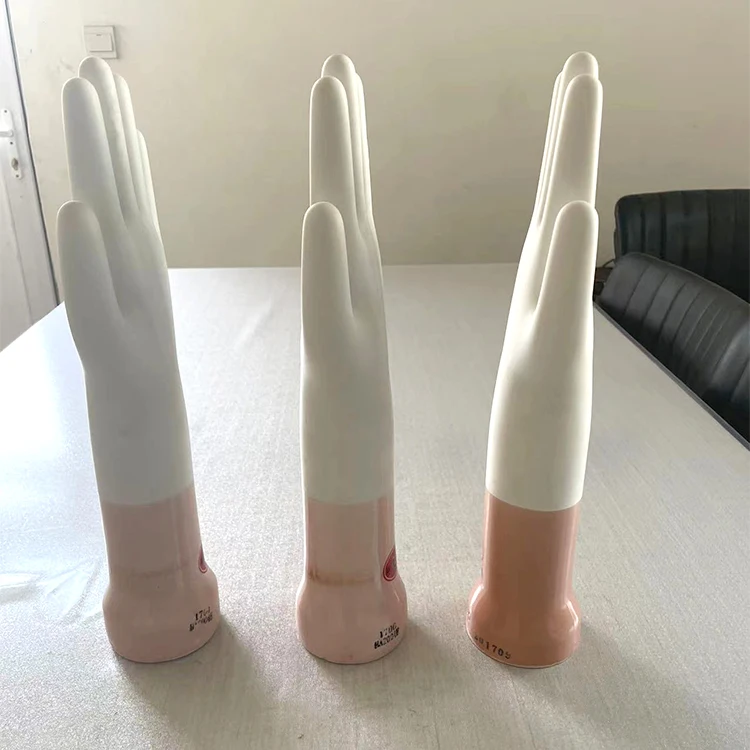 Chinese factory promotion Wholesale High Quality Nitrile PVC Latex Surgical Gloved Former Ceramic Hand Mold