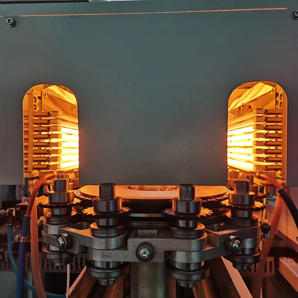 J & Ben full automatic 4 cavity pet bottle blowing machine for bottles