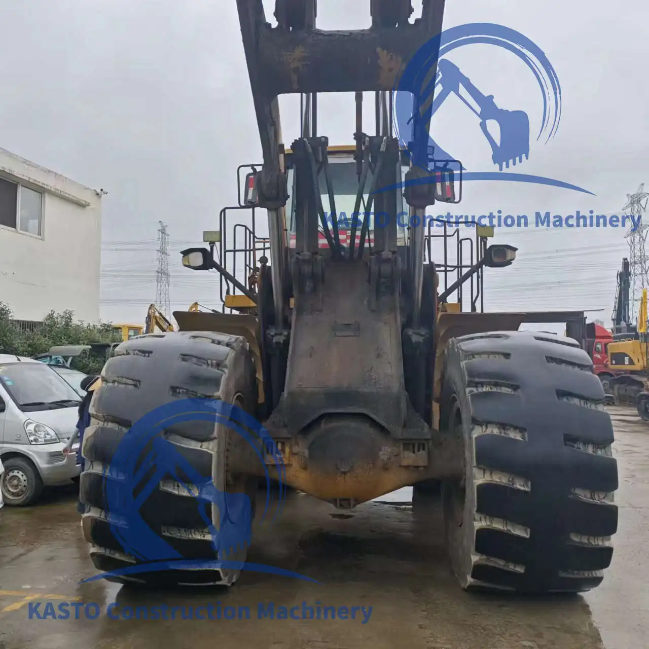 Used construction machine original loader Caterpillar 986H wheel loader cat used loaders