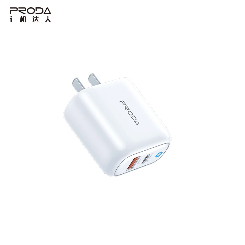 Proda Travel Charger Power Adapter with 30W Fast Charger USB Type-c for Samsung Xiaomi iPhone 13 Mobile Phone Adapters