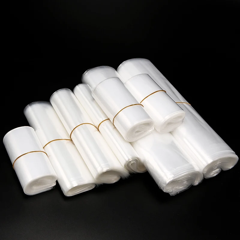 Factory wholesale biodegradable clear opp plastic with adhesive customized printing