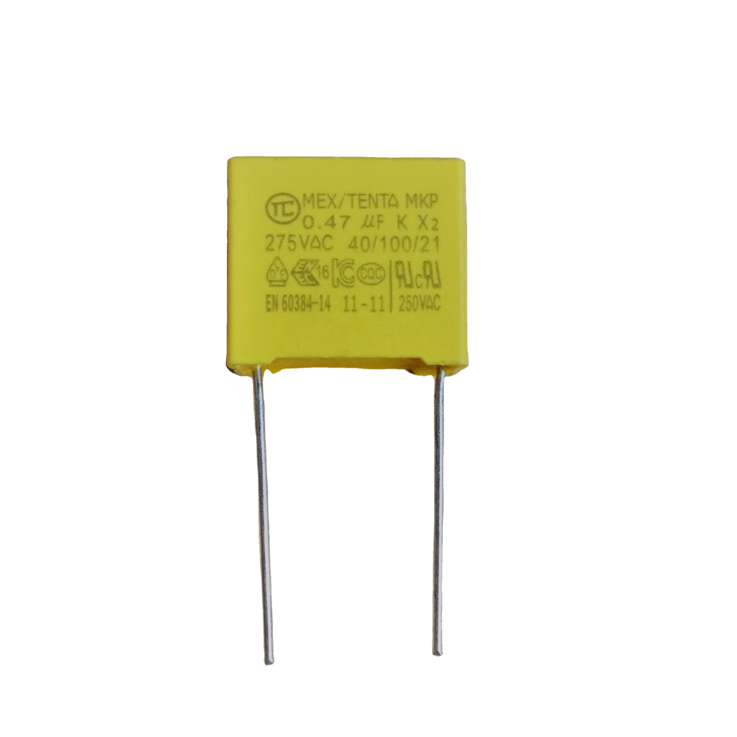 275V 0.47uF  lead pitch 10mm MKP X2 Capacitor Film Capacitor