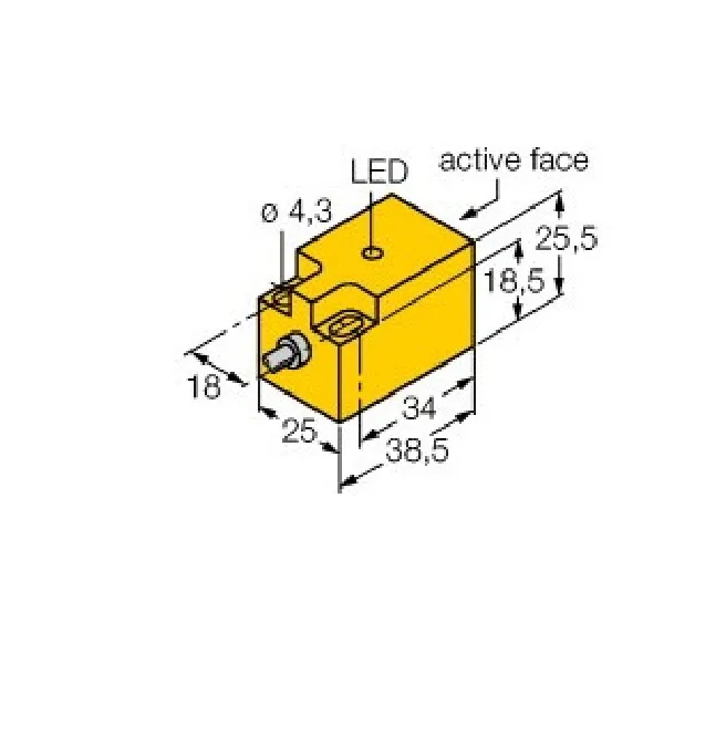 Proximity Switch Sensor Inductive Sensor Ni10-Q25-AP6X