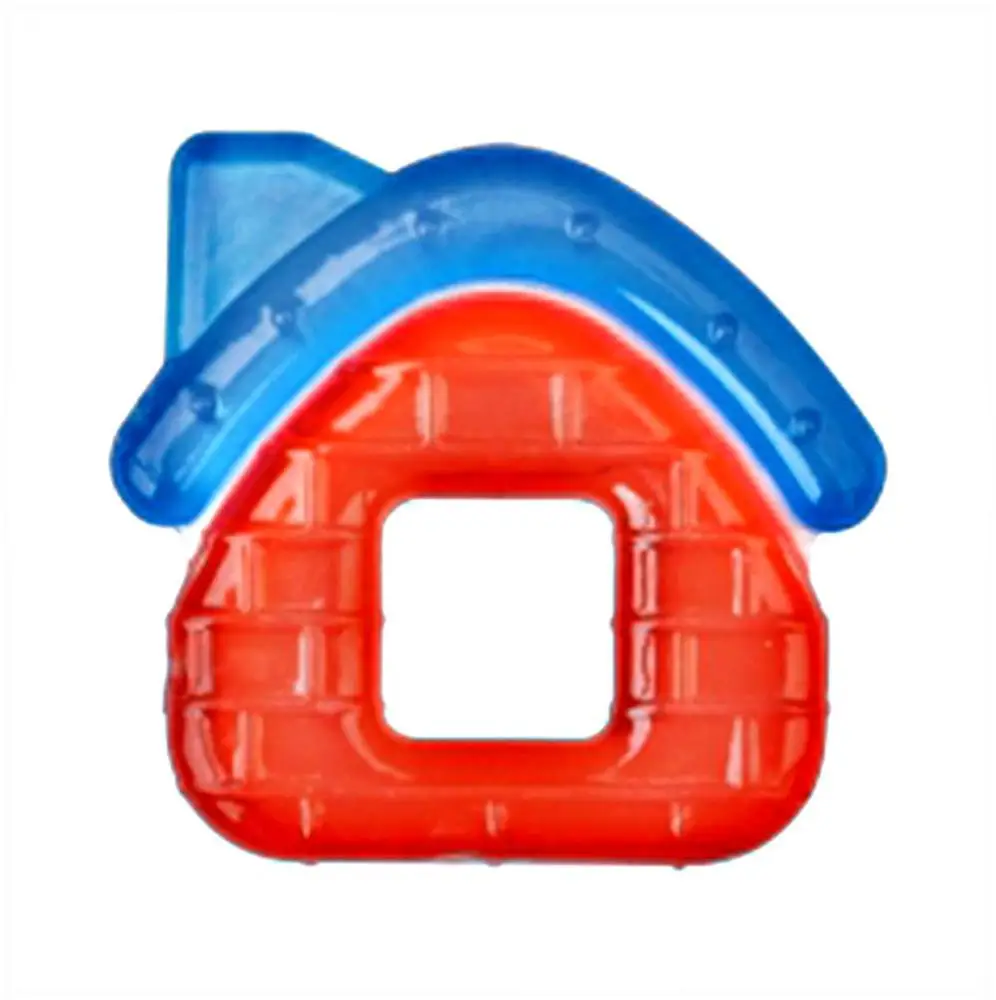 China manufacturer baby soft water filled sensory teether soother for teething babies