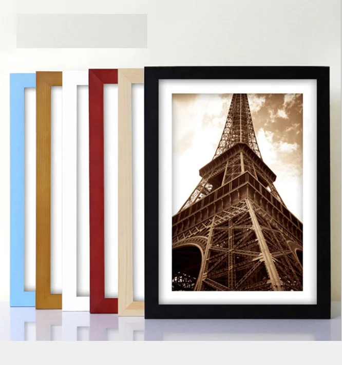 Wooden different  photo frame