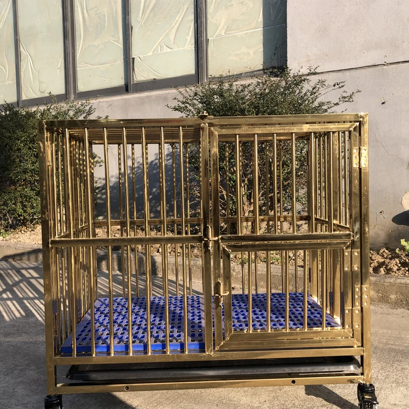 Single layer single door pet cages dog kennel cheap cage for dogs metal