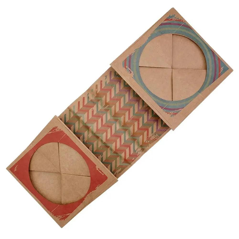 Funny Foldable Holes House Kitten Kraft Paper Tunnel Cave Hide and Seek Tube Toys for Cats Interactive