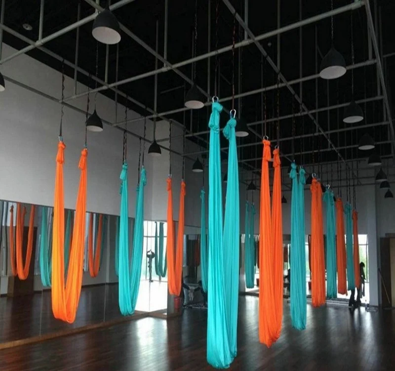 Shero High Quality Home Gym Single Point Spinning Silk Air Yoga Hammock