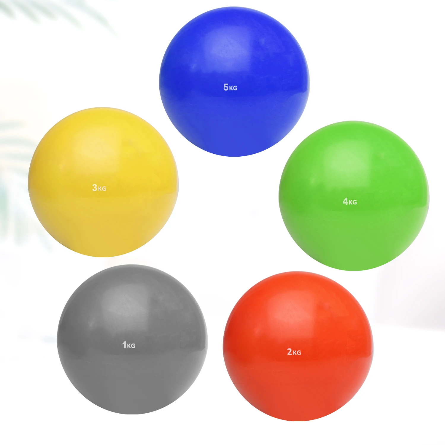 Экологичный наполненный песком силовой шар, тонизирующий мяч для йоги, пилатеса, силовых тренировок