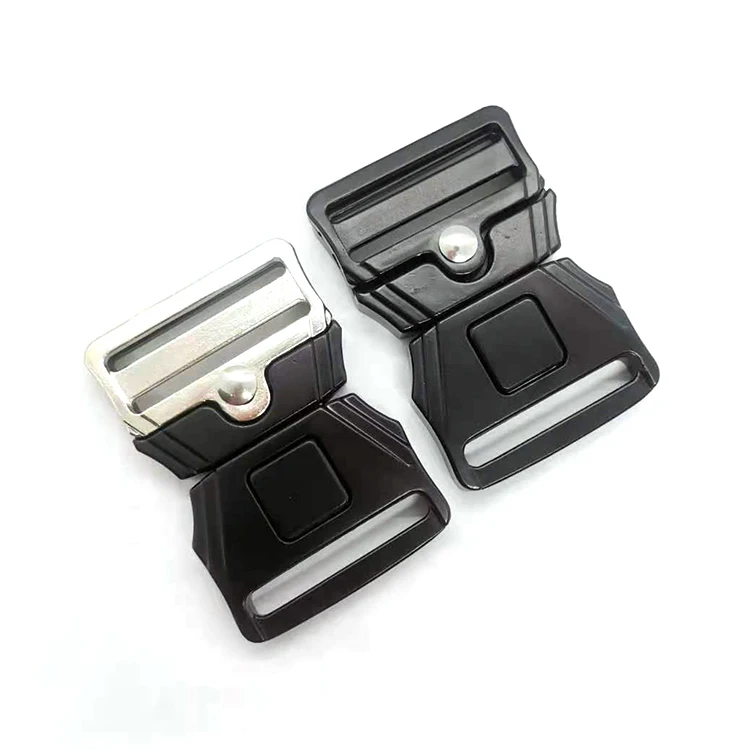Best selling 39.5mm metal cam buckle adjustable elastic with metal belt buckle
