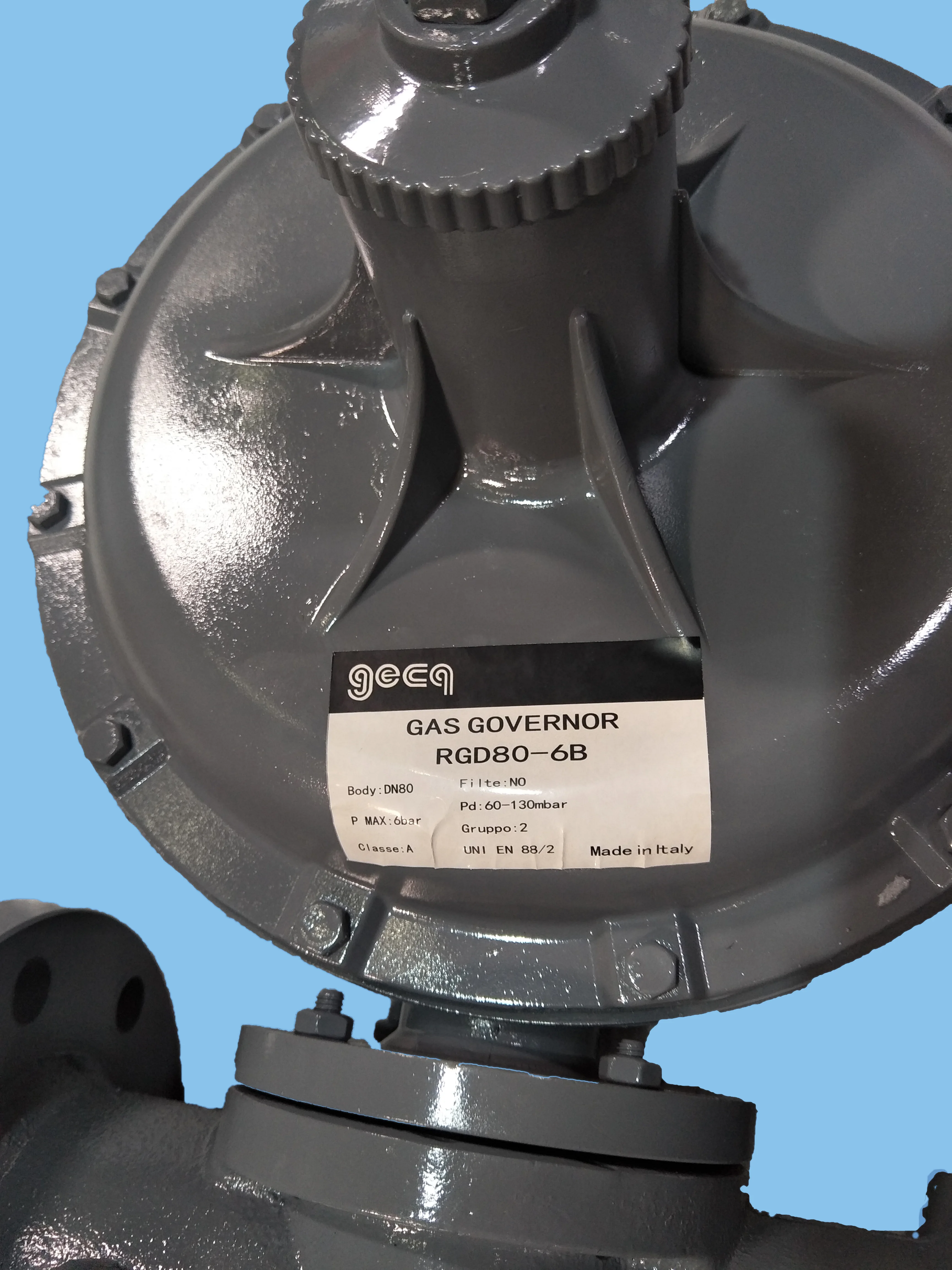 RTZ-F natural gas pressure reducing valve gas regulator industrial pipeline regulator gas pressure reducing valve biogas valve