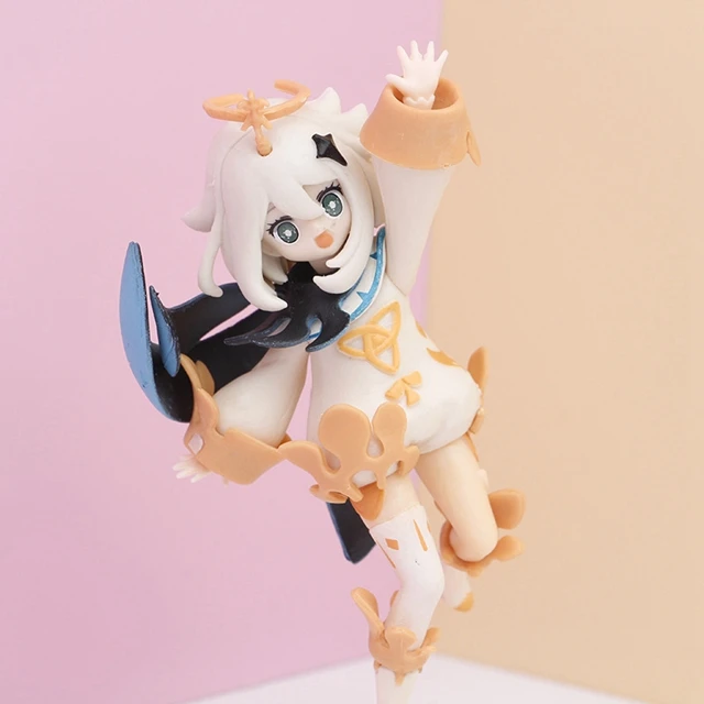 14CM Anime Game Genshin Impact Paimon Figure Toys Figuine Doll Cute Model Decoration PVC Toy Action Cosplay Paimon