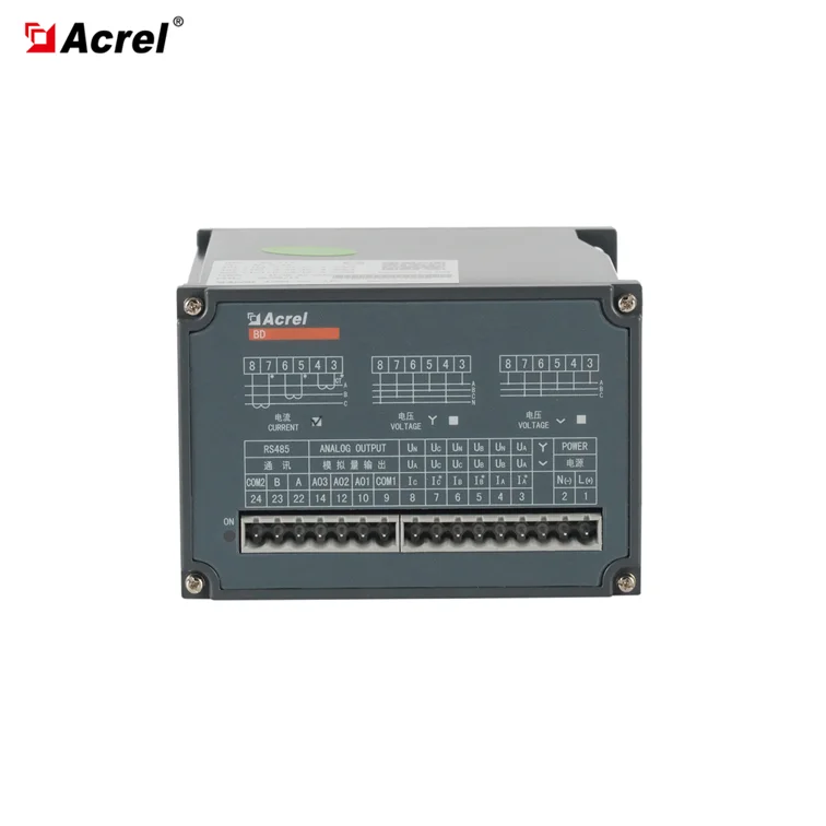 Din Rail Low Voltage Modbus-RTU 3 Phase Current Sensor/Transformer For Chemical Plant