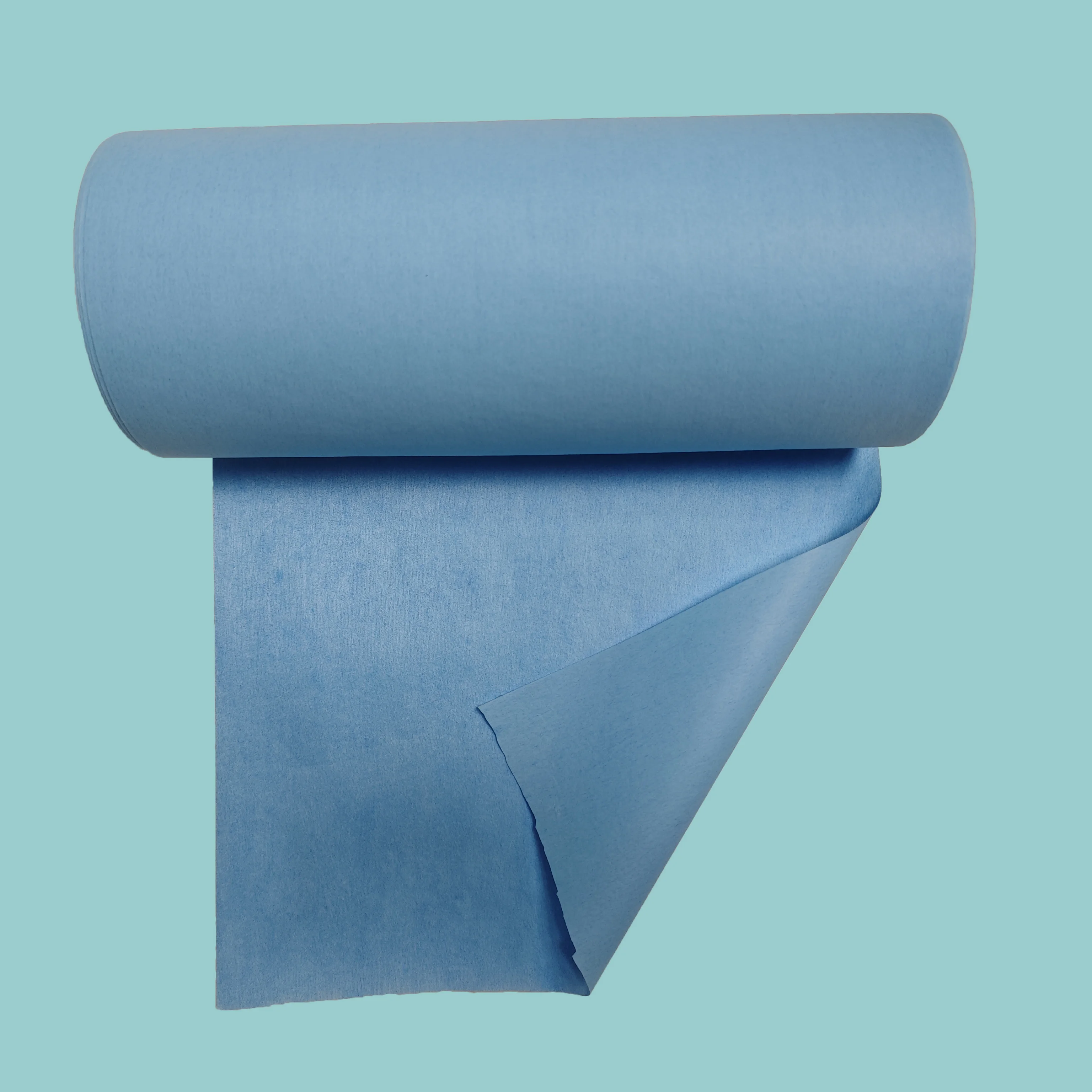 raw material  spunlace viscose +PE FILM laminated non woven fabric for making medical absorbent  pad