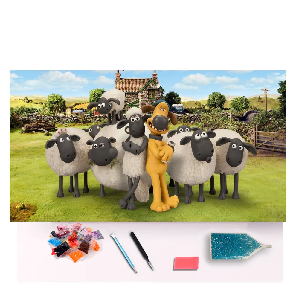 BHD103 Still Life Digital oil painting Wall Frame painting  Home Decor gift art Dragon And Tiger 5D DIY Diamond Painting