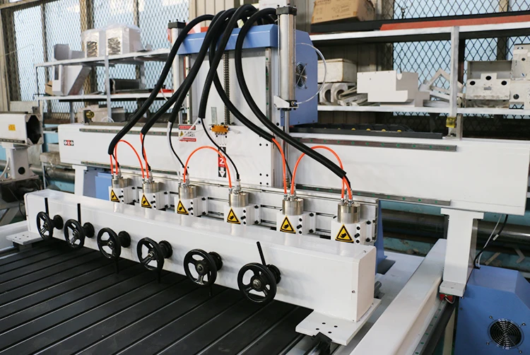 Multi Heads Six Spindle CNC Router Wood Router Machine 2030 Big Size for Sign making industry 3d Carving Machine