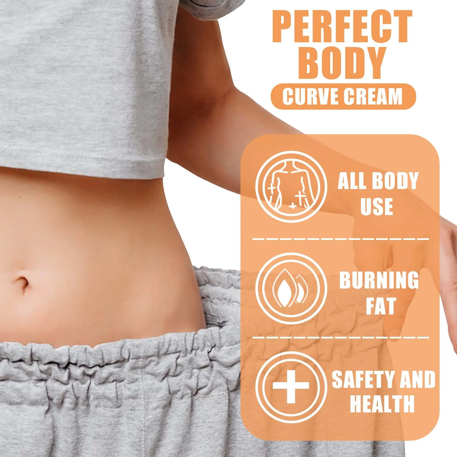 Wholesale Best Hot Body Slimming fat burner for tummy perfect body curves cream