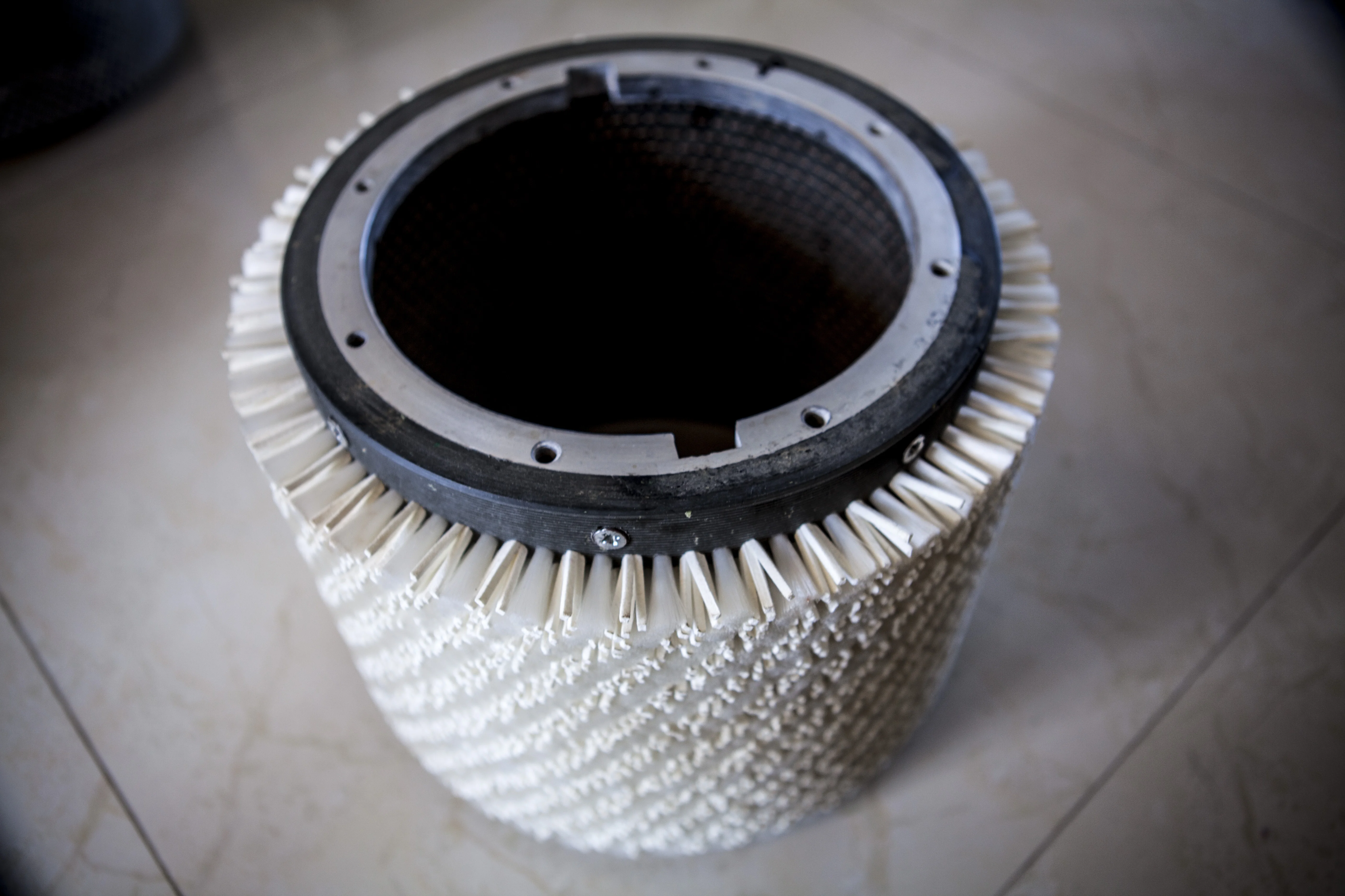 Промышленный цилиндрический ролик для щеток из стекла шлифованный прямо с