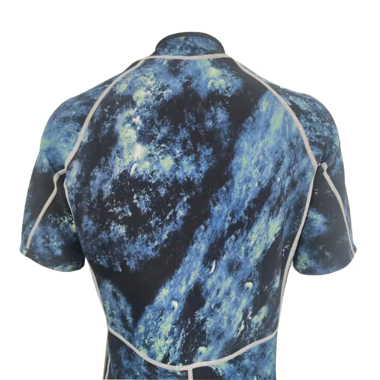 DIVE and SAIL Men Women 2mm Short Sleeve Neoprene Swimsuit Snorkeling Freediving Wet Suit Swimming Surfing Diving Shorty Wetsuit