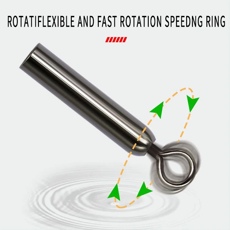 Competitive Price Stopper Head Float Seat Swivel Throw Line Fishing Tackle Accessories