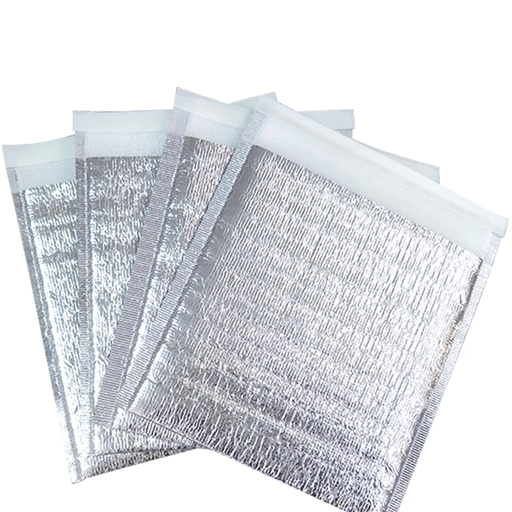 Factory direct sales insulated shipping bubble thermal cooler aluminum foil insulation bags