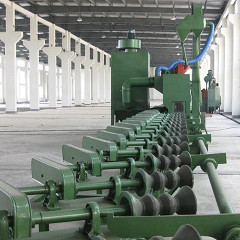 High Quality Conveyor Type Beam Structural Shot Blasting Machine