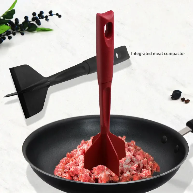 Новый Дизайн кухонный инструмент Ручной уплотнитель мяса пластиковый измельчитель нейлоновый