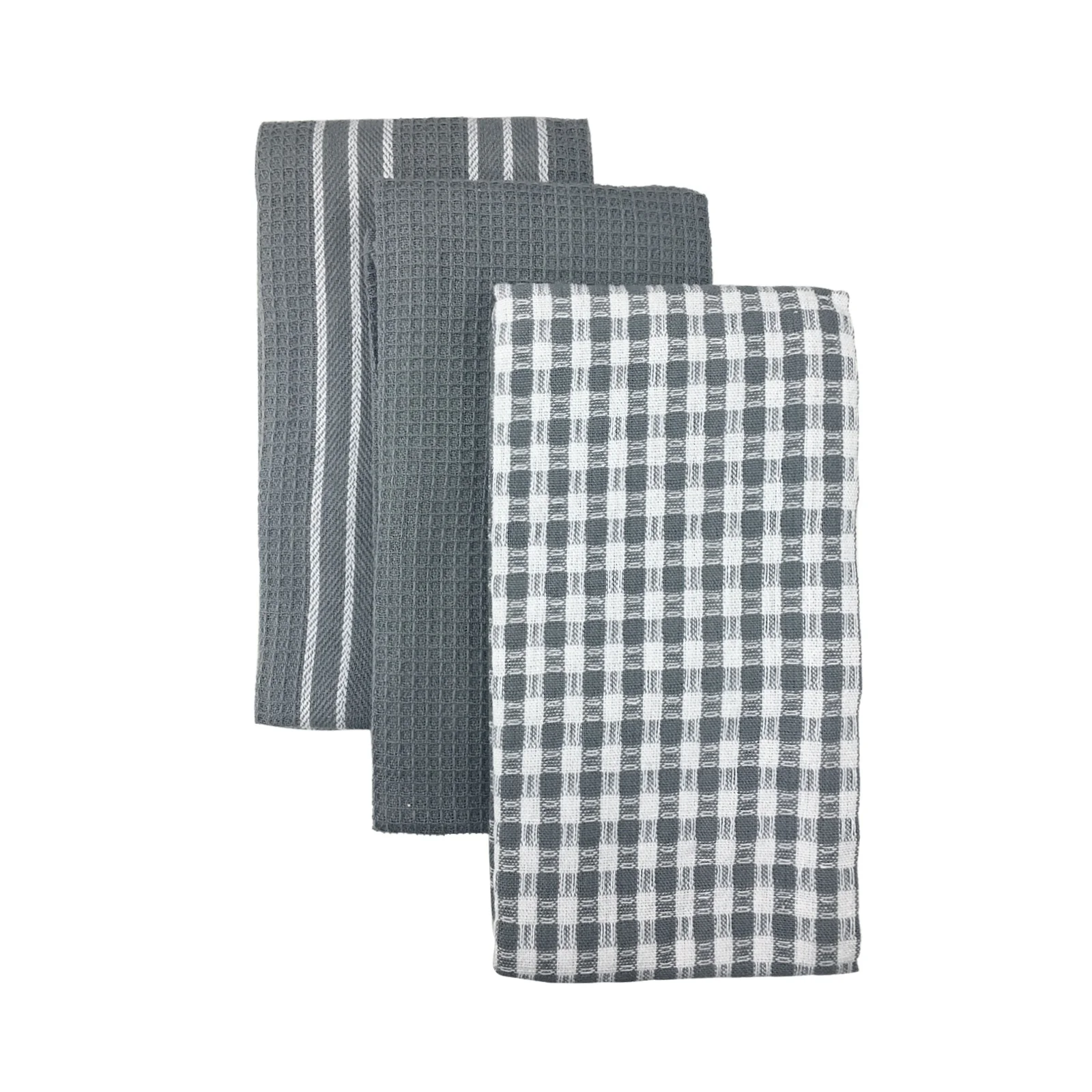 High quality comfortable cotton kitchen towel strong water absorption waffle weave tea towel