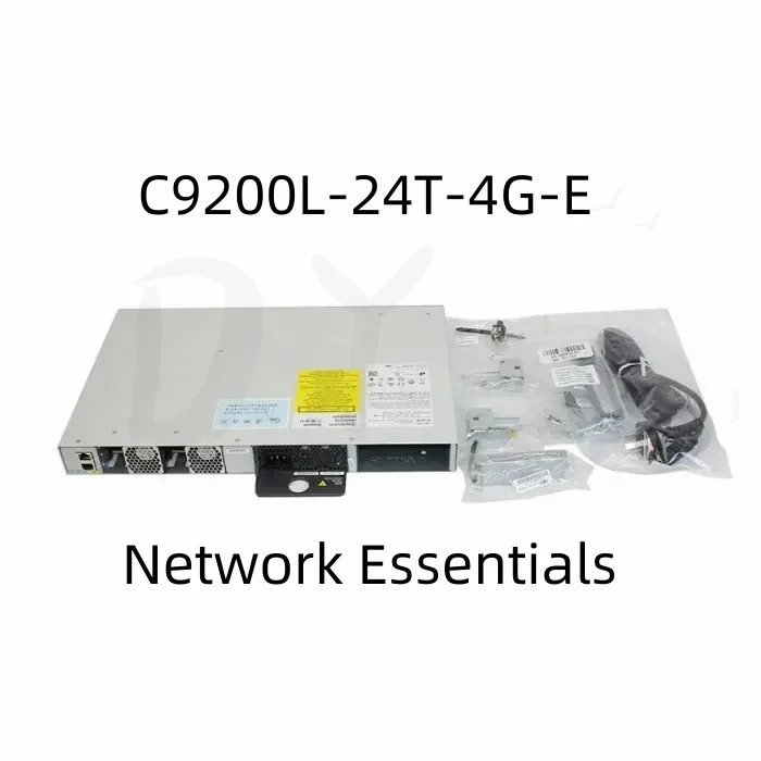 2024 year New Original C9200L-24T-4G-E Ciscos 24-Port Data 4x1G Uplink Network Switch