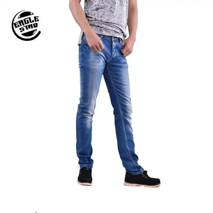 Cheap men clothes Stretch Tight Denim Jeans Pants Stock Lot liquidation